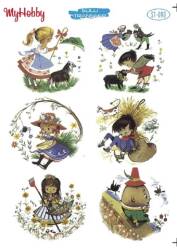 My Hobby Çocuk Desenli Sulu Transfer ST-090 - MyHobby