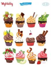 My Hobby Cup Kek Desenli Sulu Transfer ST-131 - MyHobby