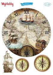 My Hobby Deniz Teması Desenli Sulu Transfer ST-194 - MyHobby