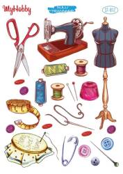 My Hobby Dikiş Desenli Sulu Transfer ST-012 - MyHobby