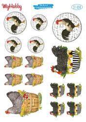 My Hobby Horoz Desenli Sulu Transfer STI-058 - MyHobby