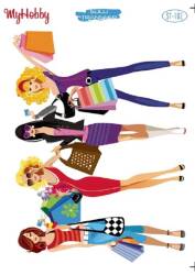 My Hobby Kadın Desenli Sulu Transfer ST 102 - MyHobby