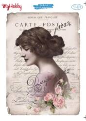 My Hobby Kadın Desenli Sulu Transfer ST-279 - MyHobby