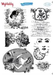 My Hobby Kadın Yazı Desenli Sulu Transfer ST-218 - Tual Hobi Craft Ist