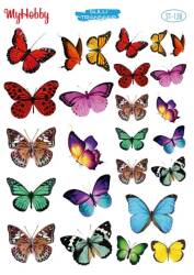 My Hobby Kelebek Desenli Sulu Transfer ST-138 - MyHobby