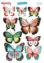 My Hobby Kelebek Desenli Sulu Transfer ST-142 - MyHobby