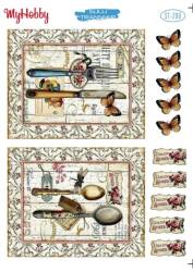 My Hobby Kelebek Desenli Sulu Transfer ST-200 - MyHobby