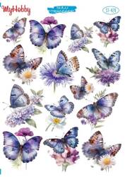 My Hobby Kelebek Desenli Sulu Transfer ST-429 - MyHobby