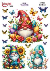 My Hobby Kelebek Desenli Sulu Transfer ST-726 - MyHobby