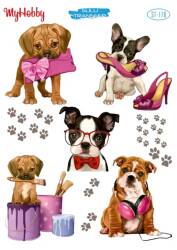 My Hobby Köpek Desenli Sulu Transfer STI-178 - MyHobby