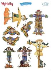 My Hobby Korkuluk Desenli Sulu Transfer ST-260 - MyHobby