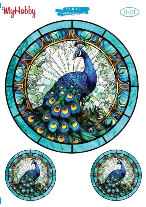 My Hobby Kuş Desenli Sulu Transfer ST-391 - 1
