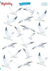 My Hobby Kuş Desenli Sulu Transfer ST-403 - MyHobby