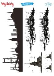 My Hobby Manzara Desenli Sulu Transfer ST-046 - MyHobby