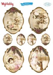 My Hobby Manzara Desenli Sulu Transfer ST-051 - MyHobby