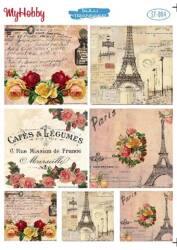 My Hobby Manzara Desenli Sulu Transfer ST-094 - MyHobby