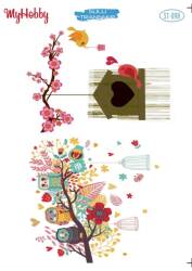 My Hobby Manzara Desenli Sulu Transfer ST-098 - MyHobby