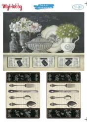 My Hobby Manzara Desenli Sulu Transfer ST-201 - MyHobby