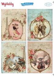 My Hobby Manzara Desenli Sulu Transfer ST-211 - MyHobby