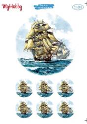 My Hobby Manzara Desenli Sulu Transfer ST-299 - MyHobby