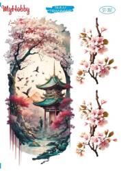 My Hobby Manzara Desenli Sulu Transfer ST-387 - MyHobby