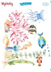 My Hobby Marine Desenli Sulu Transfer ST-367 - MyHobby