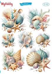 My Hobby Marine Desenli Sulu Transfer ST-433 - MyHobby