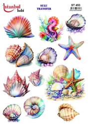 My Hobby Marine Desenli Sulu Transfer ST-453 - MyHobby