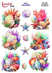 My Hobby Marine Desenli Sulu Transfer ST-454 - MyHobby