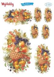 My Hobby Meyve Desenli Sulu Transfer ST-024 - MyHobby