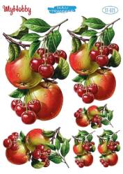 My Hobby Meyve Desenli Sulu Transfer ST-025 - MyHobby