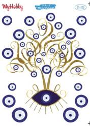 My Hobby Nazar Boncuk Desenli Sulu Transfer ST-320 - MyHobby