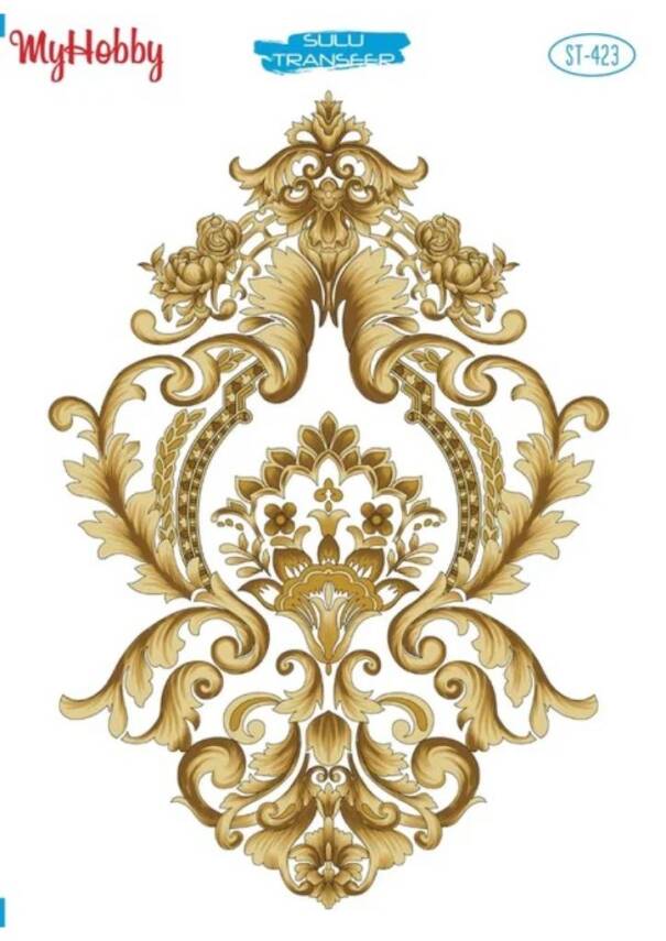 My Hobby Varak Desenli Sulu Transfer ST-423 - 1