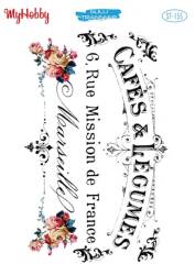 My Hobby Yazı Desenli Sulu Transfer ST-155 - Tual Hobi Craft Ist