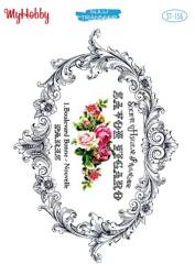 My Hobby Yazı Desenli Sulu Transfer ST-156 - Tual Hobi Craft Ist