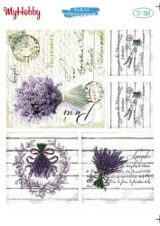 My Hobby Yazı Lavanta Desenli Sulu Transfer ST-300 - Tual Hobi Craft Ist