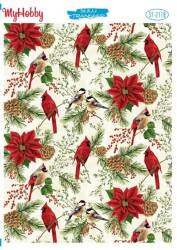 My Hobby Yılbaşı Desenli Sulu Transfer ST-2118 - MyHobby