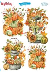 My Hobby Yılbaşı Desenli Sulu Transfer ST-2121 - MyHobby