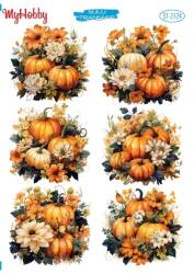 My Hobby Yılbaşı Desenli Sulu Transfer ST-2124 - MyHobby