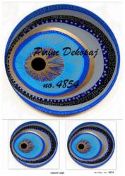 Nazar Boncuğu Desenli Pirinç Dekopaj Model : 4854 - Line Art