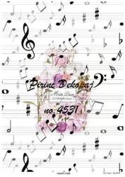 Nota Desenli Pirinç Dekopaj Model : 4531 - Line Art