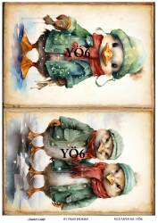 Ördek Desenli Pirinç Dekopaj Model : YÖ06 - Line Art