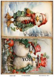 Ördek Desenli Pirinç Dekopaj Model : YÖ11 - Line Art