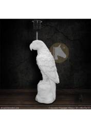 Papağan Abajur Altı (48x15 cm) Ham Polyester - Tual Hobi Sanat