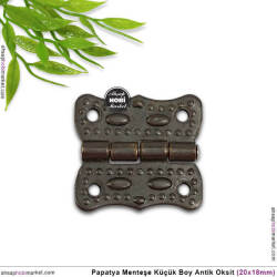 Papatya Menteşe Antik Renkli Küçük Boy (20x18mm) - Tual Hobi Sanat