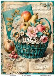 Pembe Gül Desenli Pirinç Dekopaj Model : PO022 - Line Art