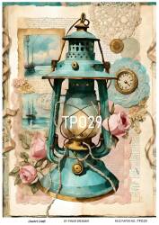 Pembe Gül Desenli Pirinç Dekopaj Model : PO029 - Line Art