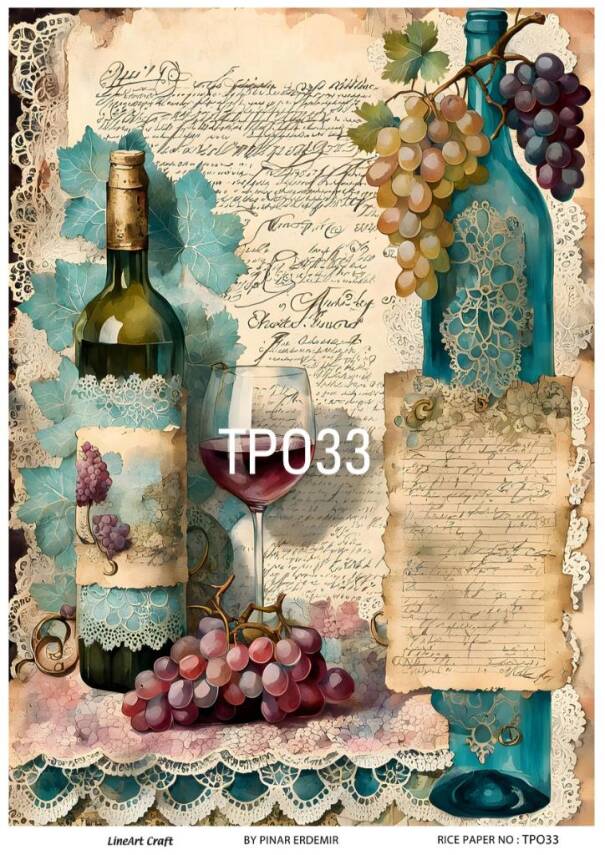 Pembe Gül Desenli Pirinç Dekopaj Model : PO033 - 1