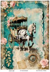 Pembe Gül Desenli Pirinç Dekopaj Model : PO046 - Line Art