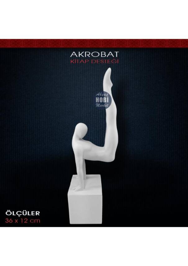 Polyester Akrobat Adam Kitap Tutucu (36x12cm) - 3